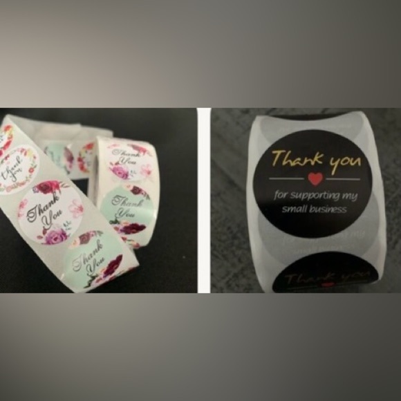 Mystery Label Sticker Bundle 4.5lbs of 1” & 1.5” Round Labels NWT various styles - Picture 7 of 15